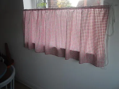 CATH KIDSTON ROSALI IKEA  CAFE/ BISTRO CURTAIN NEW  W 78  X  L 25  • £11.99