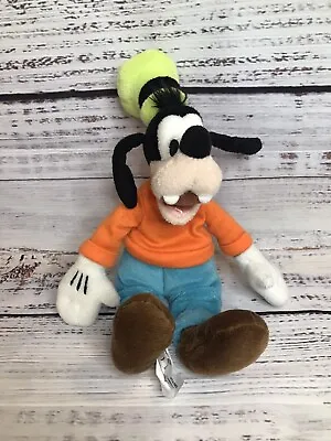 Goofy Disney Store 10” Small Plush Stuffed Animal Dog Mickey Mouse Friend • $13.99