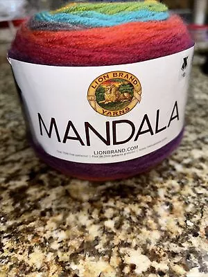 NEW Lion Brand Yarn Mandala 5.3oz 590yd Wizard Magicien Hechicero Color #213 • $10.99