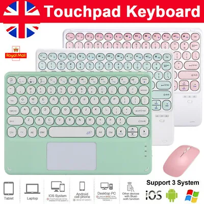For Google Pixel Tablet 11 Inch 2023 Wireless Bluetooth Touchpad Keyboard Mouse • £23.99