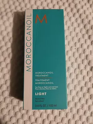Moroccanoil Oil Treatment LIGHT 3.4oz.NEW.SEALED  • $34.99