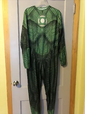 Green Lantern Tomar-Re Men's Large Green 38-40 Costume Jumpsuit • $4.99