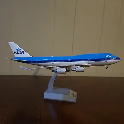 1:200 KLM Boeing 747 Diecast Model Plane Inflight PH-BFA • $259