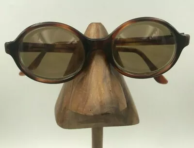Vintage Victory Tortoise Oval Horn-Rimmed Sunglasses USA FRAMES ONLY • $20.40
