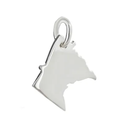 Minnesota State Charm - 925 Sterling Silver Midwest Twin Cities Lakes Tiny • $18