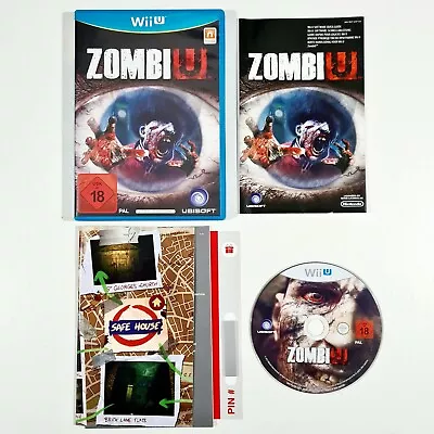 Nintendo Wii U Game Zombiu Dt. Pal Top Condition Collector's Collectors Item • $23.39