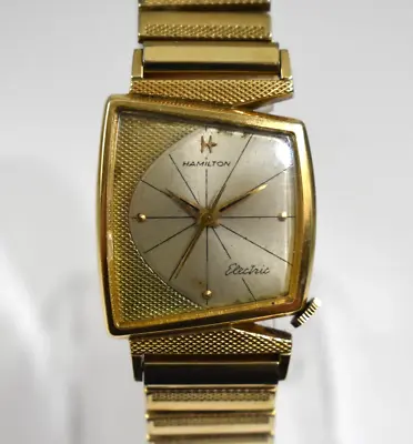 Vintage Hamilton Vega Electric 505 Wrist Watch W/Original Band Working Lot.e • $2599.99