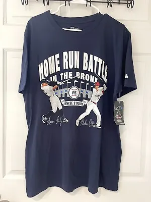 NWT New Era Home Run Battle Bronx Yankees Aaron Judge Shohei Ohtani Shirt Large • $24.99