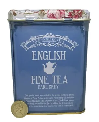 Loose EARL GREY Tea 125g In Premium Vintage Tin NEW ENGLISH TEAS Fast FREE P&P  • £5