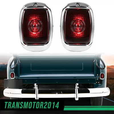 Fit For 40-53 Chevy First Series Pickup Truck Rear Tail Lamp Lights LH&RH Side • $78.02