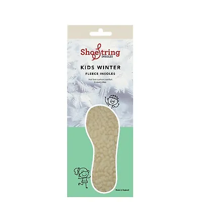 £4.59 • Buy Kids Winter Fleece Insoles Foot Cushion Comfort Shoes Boot Inserts Cut To Size F