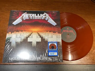 Metallica – Master Of Puppets - NM Red Vinyl • $49.95