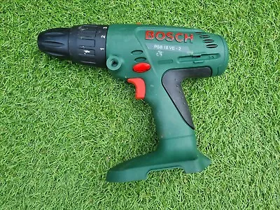 £43 • Buy Bosch PSB 18 VE-2 Cordless Combi Drill Driver 18v Nicad Nimh Rotary Hammer