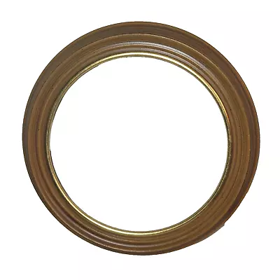 Collector Plate Display Frame For 8.5  Plate -Chestnut Brown (Plastic Molded) • $24.99