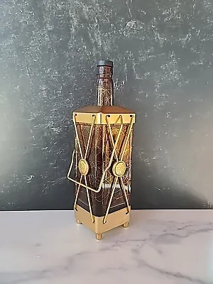 Vintage Glass Whiskey Decanter Music Box • $25.95