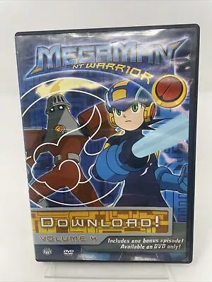 Megaman NT Warrior Volume 4: Download (2005 DVD) Rare OOP DVD • $73.59