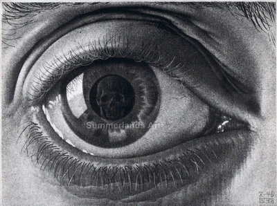 £25.99 • Buy MC Escher Eye Giclee Fine Art Print Paper Or Canvas Large Various Sizes