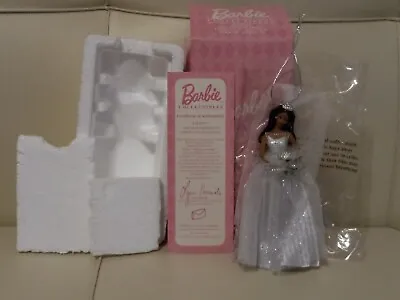 Barbie Collectibles Millennium Bride Porcelain Ornament African American: W/COA • $13.45