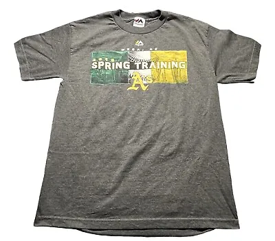 Vintage Oakland As Athletics 2015 Spring Training Majestic Shirt / Size Medium • $14.99