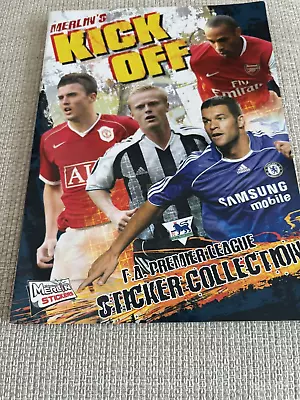 Merlin Kick Off Fa Premier League 2006 Sticker Collection Complete • £20