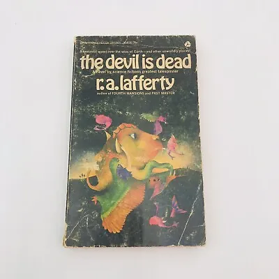 The Devil Is Dead RA Lafferty Paperback 1st Edition 1971 VTG Avon Fantasy SciFi • $17.99