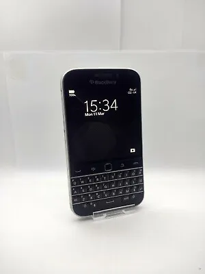 BlackBerry Classic Q20 (SQC100-1) Black Unlocked Good Condition 3.5  16GB 8MP 4G • £54.99