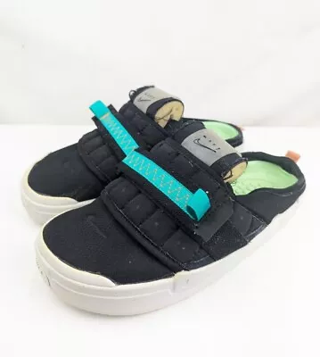 Nike Offline Mules Sliders Black Menta - UK Size 7.5 EU 42 US 8.5 • £42.41