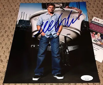 Michael C Hall Signed 🩸 8x10 Photo 🩸jsa 🩸 Autograph 🔪 Dexter Morgan 🔪 • $144.49