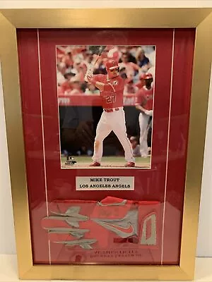 MIKE TROUT Game Used/Worn Batting Glove And Signed From 2013 Season. Angels • $747