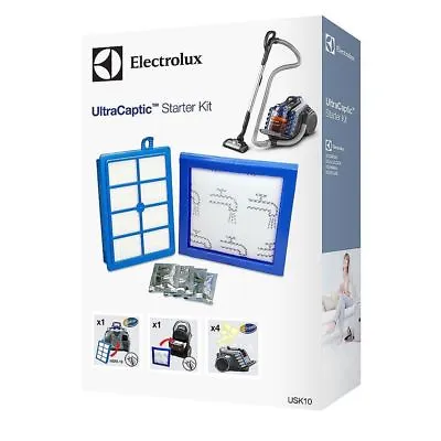Genuine Filter Starter Kit Electrolux Vacuum  UltraCaptic ZUC4102PET  USK10 • $37.50