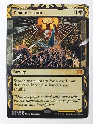 $49.95 • Buy DEMONIC TUTOR Strixhaven Mystical Archives MTG Magic The Gathering NM
