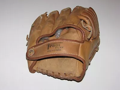 Vintage Antique Tram Play 2160 Super Scoop Pocket Leather Baseball Glove 9  • $30