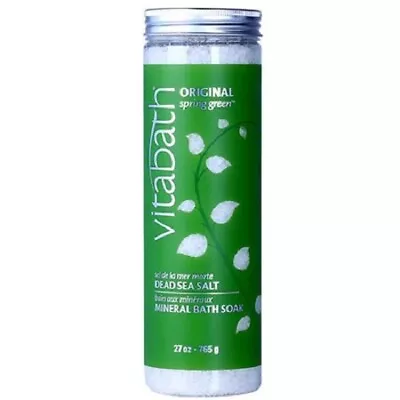 Vitabath Original Spring Green Mineral Bath Soak 27 Oz/756 G • $24.99