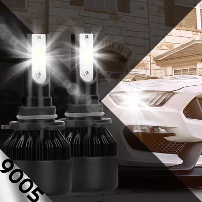 9005 HB3 6000K 2018 1800W 270000LM CREE LED Headlight Kit High Beam Bulbs Power • $15.99