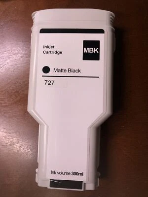 $27 • Buy Compatible HP 727 Matte Black 300ml DesignJet T1500 T920 T2500 T2530 Printer