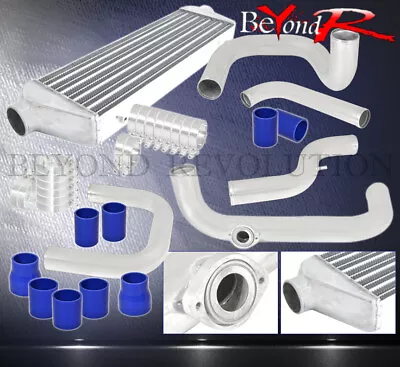 For Civic Del Sol D15 D16 Bolt On 2.5  Turbo Intercooler Piping Kit Blue Coupler • $186.99