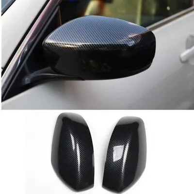 For Infiniti G25 G37 2007-2013 Carbon Fiber Rearview Side Mirror Cap Cover Trim • $28.99