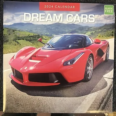 Dream Cars 2024 Square Wall Calendar • £10.99
