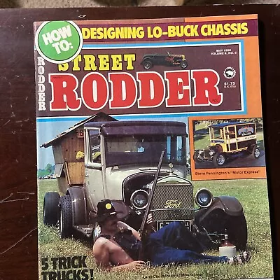 Vintage  Street Rodder Magazine~ May 1980~ Free Shipping • $7.99