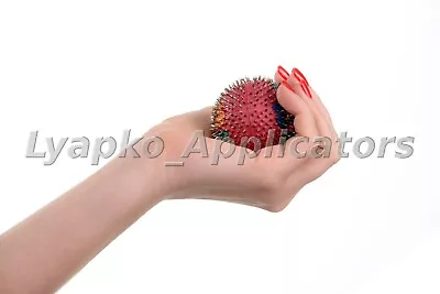 Acupuncture Massage Ball Hand Foot Pain Muscle Active Massager Applicator Lyapko • $25.49