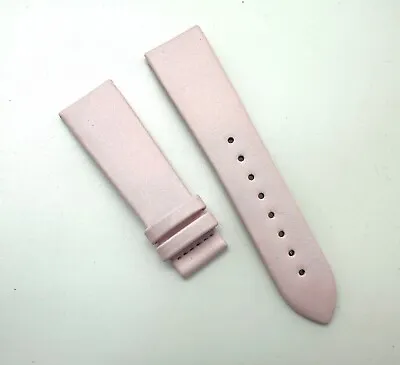 22mm Van Der Bauwede Pink Satin Watch Band Strap Hypoallergenic 22/18 • $99