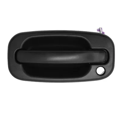 Door Handle Outside Exterior Black Front Driver Side Left LH For Chevy GMC • $9.30