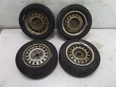 BMW 325e 14  Steel Wheels E30 84-92 OEM 318 325 • $599.99