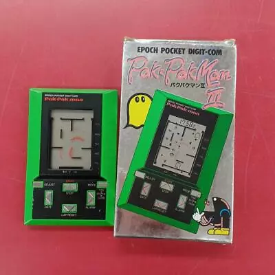 Epoch Pocket LCD Game Watch Pak Man 2 II Japan Game • $91