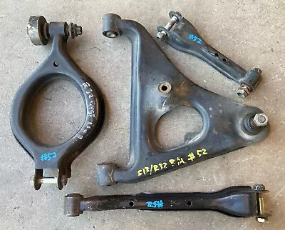 NISSAN S13 SILVIA 180SX CA18 SR20 NON Hicas Rear Suspension Arm Set R/H Side #52 • $63.58