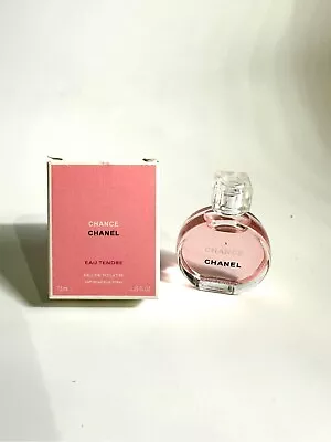 CHANEL CHANCE Eau Tendre EDT Perfume Sample 7.5ml Vial Spray Fragrance Designer • $29.95