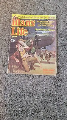 Men's Adventure Magazine- MAN'S LIFE November 1961 GGA Pulp • $15