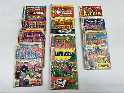 Vintage Little Archie Digest Comic Books Lot Of 11 Collect Archie VTG Bronze Age • $40