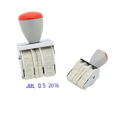 £3.49 • Buy Manual Rubber Date Stamp Stamper School Home Office Work 2019 To 2029