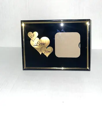 Picture Frame  I Love You  Anniversary Gift 8x6 Holds A 3x3 Picture NIB • $9.75